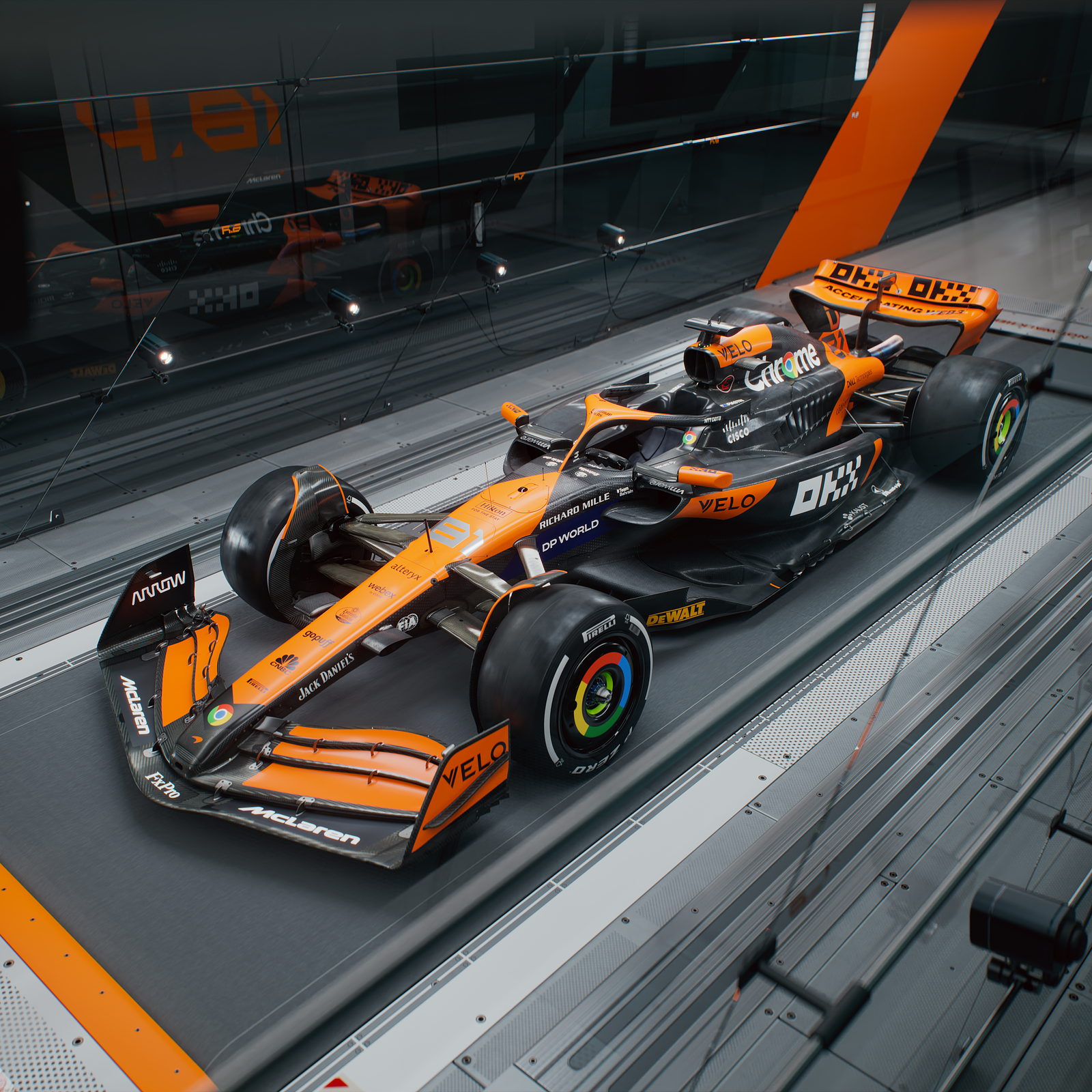 McLaren become first F1 team to reveal new livery for 2024